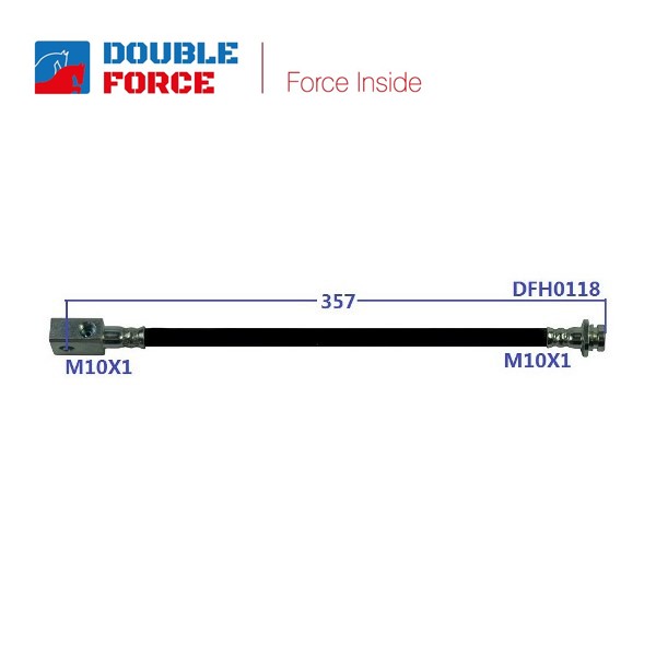 
Шланг тормозной Double Force
					