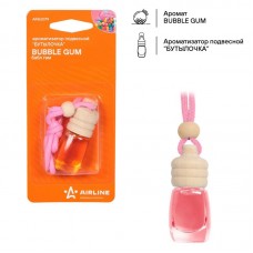 Ароматизатор подвесной AIRLINE Бутылочка BUBBLE GUM