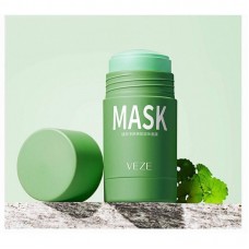 Глиняная маска стик VENZEN для глубокого очищения и сужения пор с экстрактом зеленого чая 40 г