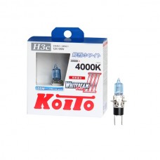 Лампа высокотемпературная Koito Whitebeam H3c 12V 55W 100W 4000K комплект 2 шт P0753W