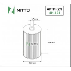 Фильтр масляный NITTO 4H-121