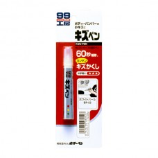 Краска-карандаш для заделки царапин  Soft99 KIZU PEN белый, 20 г