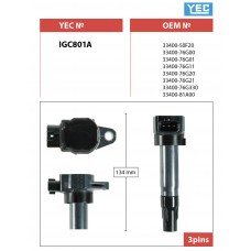 Катушка зажигания YEC
					
IGC801A