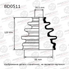 Пыльник привода Avantech
					
BD0511