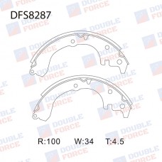 Колодки тормозные барабанные DOUBLE FORCE
					
DFS8287