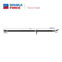 Шланг тормозной DOUBLE FORCE
					
DFH0157