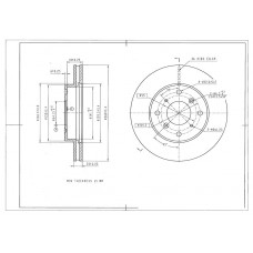 Диск тормозной AVANTECH
					
BR0191S