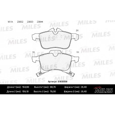 Колодки тормозные передние (без датчика) (Смесь Low-Metallic) OPEL ASTRA G/H/ZAFIRA A (TRW GDB1668) E400058