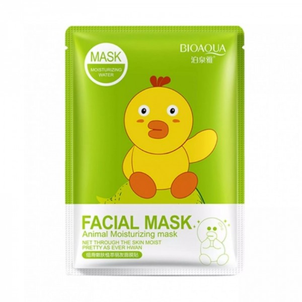 ТКАНЕВАЯ МАСКА BIOAQUA FACIAL MASK ANIMAL С ЭКСТРАКТОМ ГРАНАТА, 30 ГР