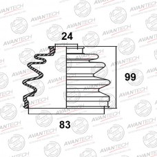 Пыльник привода Avantech
					
BD0506