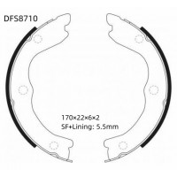 Колодки тормозные барабанные DOUBLE FORCE
					
DFS8710