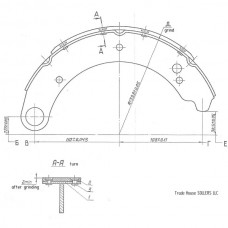 Колодки тормозные барабанные DOUBLE FORCE
					
DFS8249