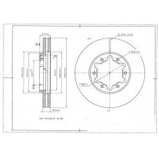 Диск тормозной AVANTECH
					
BR3027S