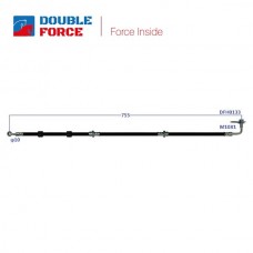 Шланг тормозной DOUBLE FORCE
					
DFH0133