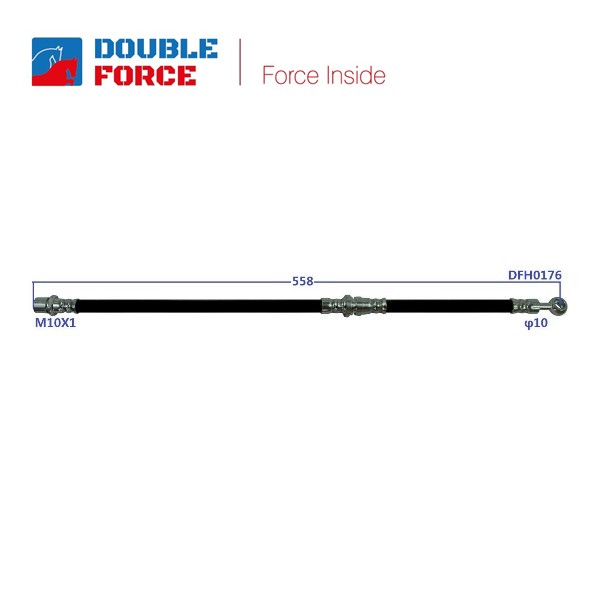 
Шланг тормозной Double Force
					