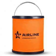 Ведро-трансформер AIRLINE компактное оранжевое 11л