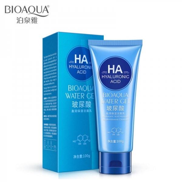 Пенка для умывания BIOAQUA Water Get Hyaluronic Acid