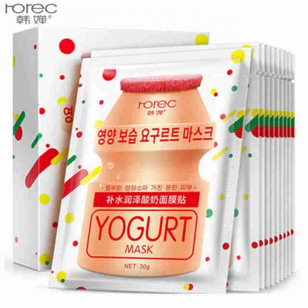 Увлажняющая маска rorec Yogurt