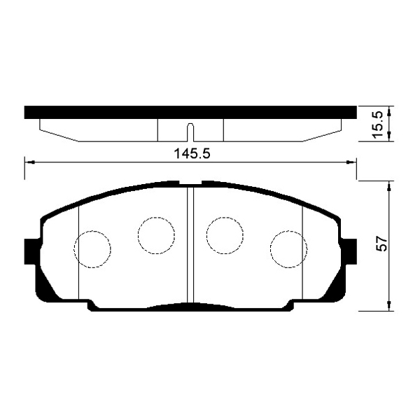 
Колодки тормозные дисковые Avantech (противоскрипная пластина в компл.)
					