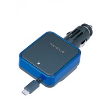 Зарядка для смартфона Micro USB Carmate Smatrphone Charger Micro USB 1.2A, автомобильная, черный-синий