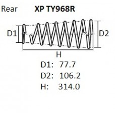 Пружина подвески NHK
					
XPTY968R