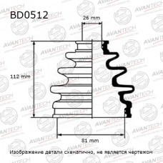 Пыльник привода Avantech
					
BD0512