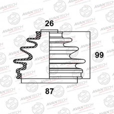 Пыльник привода Avantech