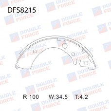 Колодки тормозные барабанные DOUBLE FORCE
					
DFS8215