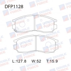 Колодки тормозные дисковые DOUBLE FORCE
					
DFP1128