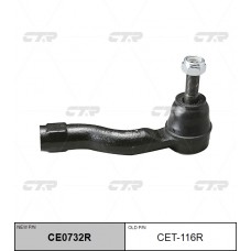 Наконечник рулевой тяги CTR (R)					CE0732R