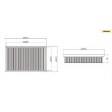 Фильтр воздушный DOUBLE FORCE DFA8100