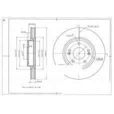 Диск тормозной AVANTECH
					
BR3005S