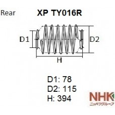 Пружина подвески NHK					XP TY016R