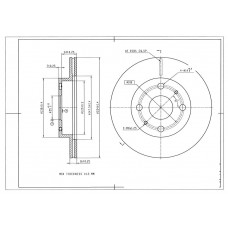 Диск тормозной AVANTECH
					
BR0188S