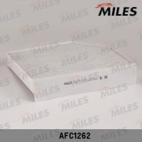 Фильтр салона MILES AFC1262 угольный для AUDI A4 07- FILTRON K1278A, MANN CUK2450