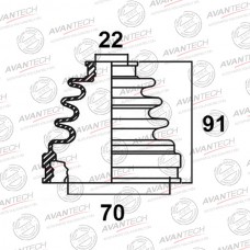Пыльник привода Avantech