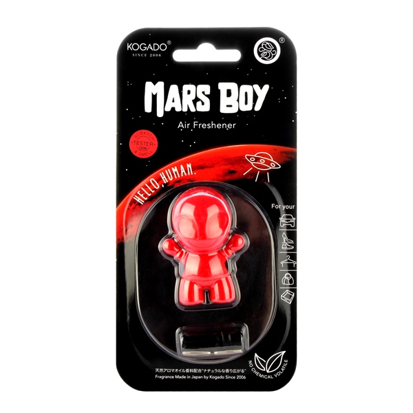 
Ароматизатор полимерный Kogado Mars Boy на кондиционер Cherry
					