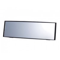 Зеркало заднего вида Carmate Convex Mirror, сферическое, 240 мм, черное