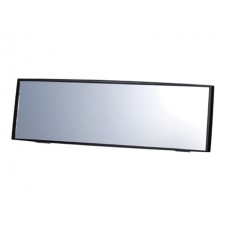 Зеркало заднего вида Carmate Convex Mirror, сферическое, 240 мм, черное
