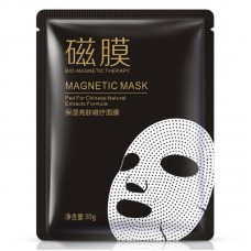 Тканевая маска с магнитами BIOAQUA Bio-magnetic mask с экстрактом розы.