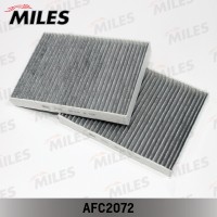 Фильтр салона MILES MILES AFC2072 BMW E39 угольный упак.2шт. MILES AFC2072