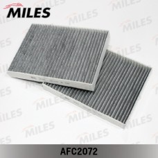 Фильтр салона MILES MILES AFC2072 BMW E39 угольный упак.2шт. MILES AFC2072