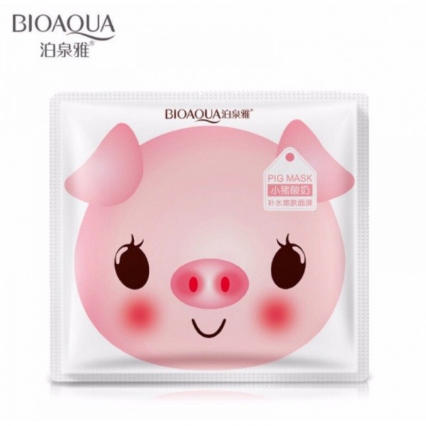 УВЛАЖНЯЮЩАЯ МАСКА-ЙОГУРТ BIOAQUA PIG MASK