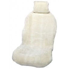 Накидка из искусственного меха на переднее сиденье iSky WOOLLY, стриженный мех, 1 шт.,бел.
					
iMS-01WT