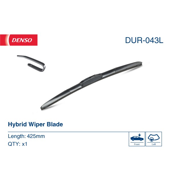 Щетка стеклоочистителя гибридная Denso Hybrid 425mm DUR043L