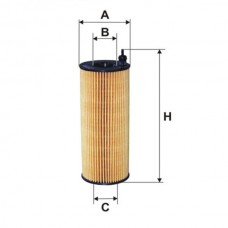 Фильтр масляный Filtron
					
OE 672/2