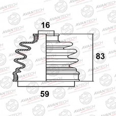 Пыльник привода Avantech
					
BD0303