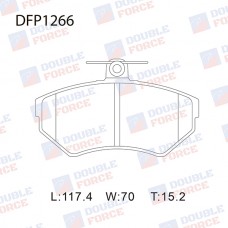 Колодки тормозные дисковые DOUBLE FORCE
					
DFP1266