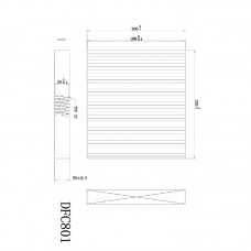Фильтр салонный DOUBLEFORCE
					
DFC801