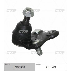 Опора шаровая TOYOTA COROLLA E10, AVENSIS T22 (старый арт. CBT-40) CB0388